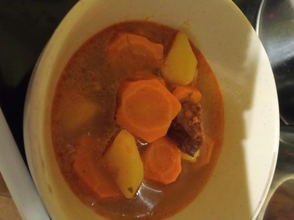 Kolbászos krumplileves Kolbászos krumplileves